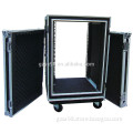 19" 16U Rack flight case for sound system